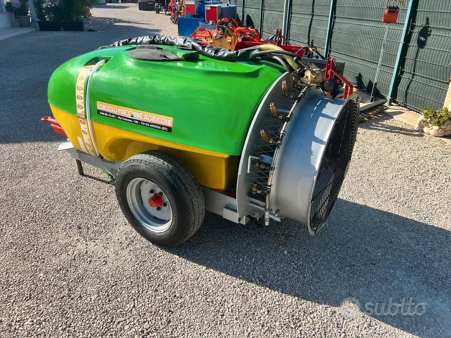 Atomizzatore Gamberini 1000 litri — foto 5